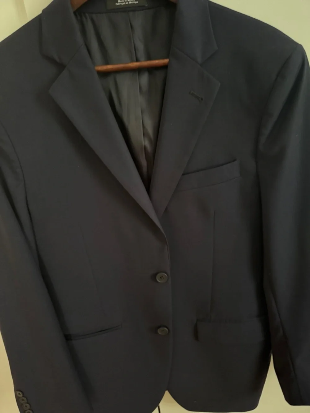 Norstrom Navy Tech-Smart Trim Fit Sport Coat - 40S   NWT
